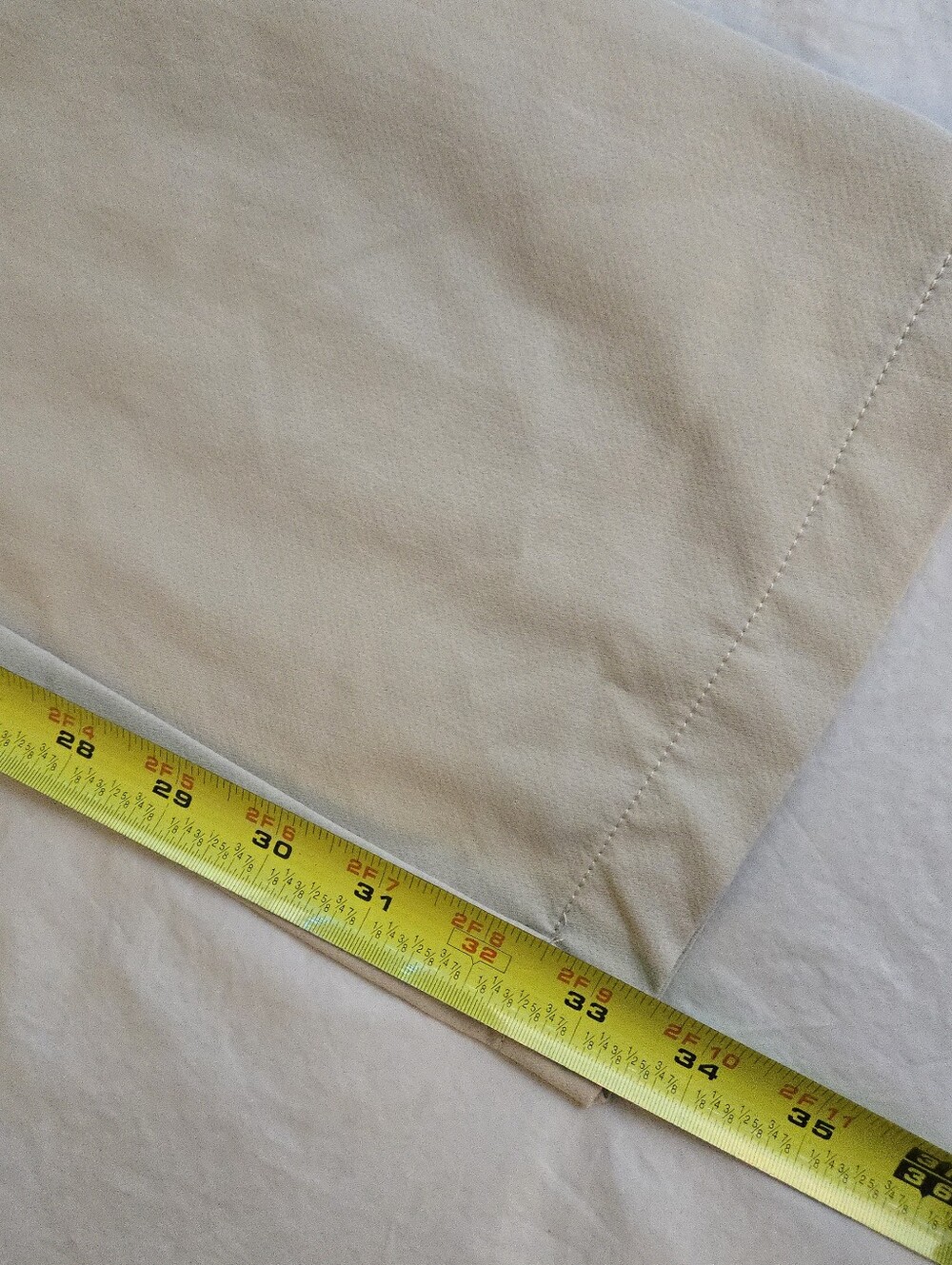 Under Armour 34W x 34L Tech Straight Golf Pants Khaki Chino Pants Light Tan EB3 - Picture 4 of 9